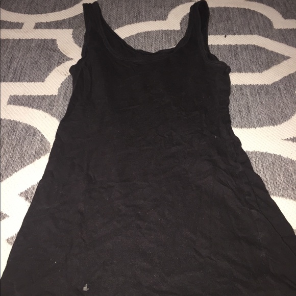 Plain Black Tank Top - Picture 2 of 2